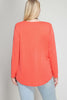 Back View Must Have Cross Front Long Sleeve Top at Misty Boutique
