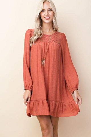 Front View Free Spirit Gypsy Dresses at Misty Boutique 