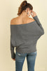 Back View Off The Shoulder Top at Misty Boutique