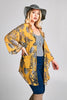 Side View Chiffon Cardigan - Yellow at Misty Boutique 