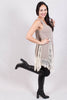 Side View Lace Tunic - Brown  at Misty Boutique 