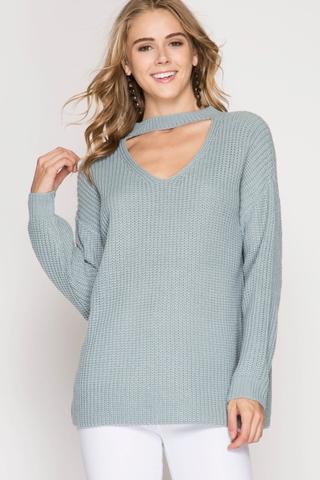 Perfect Choker Neck Sweater